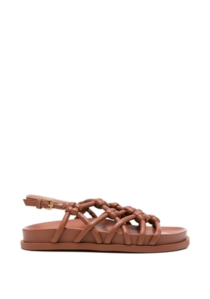 AGL knots sandals - Brown