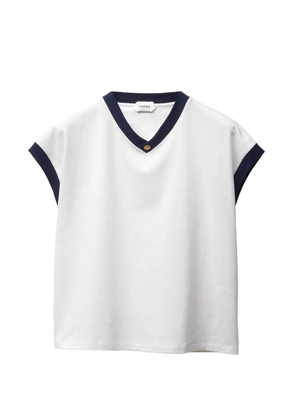 Versace stretch cotton-jersey slim T-shirt - White