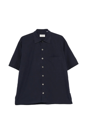 Tintoria Mattei pocket short-sleeve shirt - Blue