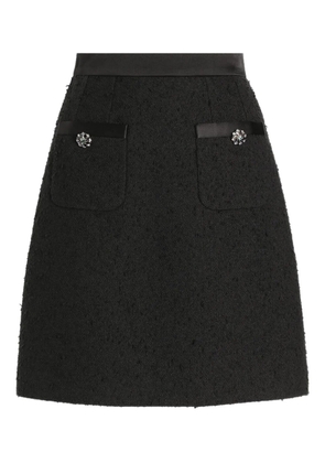Dolce & Gabbana Rachel tweed mini skirt - Black