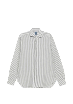Barba striped shirt - Green