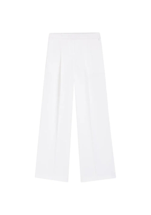 BOSS pleated trousers - White