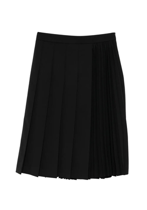 Juun.J pleated midi skirt - Black