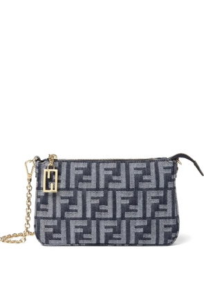 FENDI monogram chain tote bag - Blue