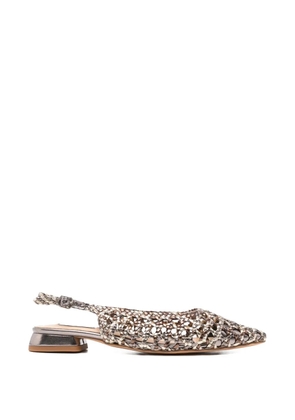 KEYS slingback-strap sandals - Gold
