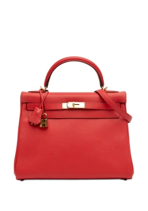 Hermès Pre-Owned 2016 Evercolor Kelly II Retourne 32 satchel - Red
