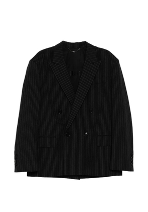 Juun.J striped blazer - Black