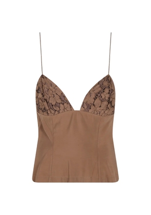 Federica Tosi lace vest - Neutrals