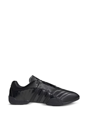 adidas lace-up striped sneakers - Black