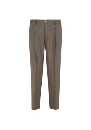 Briglia 1949 pleated-front trousers - Brown