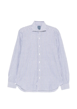 Barba striped shirt - Blue