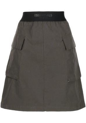 FEAR OF GOD ESSENTIALS cargo mini skirt - Grey