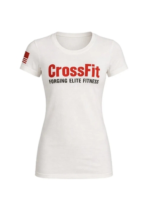 Reebok round-neck short-sleeve T-shirt - White