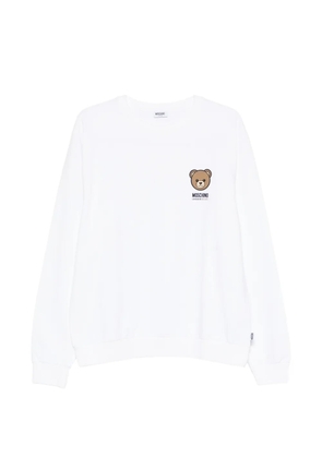 Moschino Teddy-motif sweatshirt - White