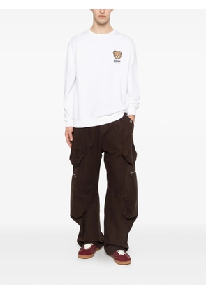 Moschino Teddy-motif sweatshirt - White