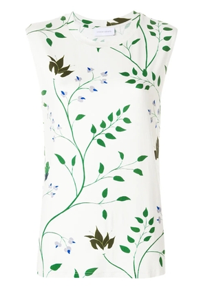 Christian Wijnants floral print tank top - White