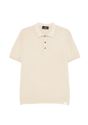 Peuterey Correboi textured polo shirt - Neutrals