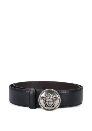 Versace medusa buckle belt - Black