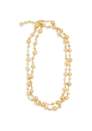 Silvia Gnecchi beaded necklace - Gold