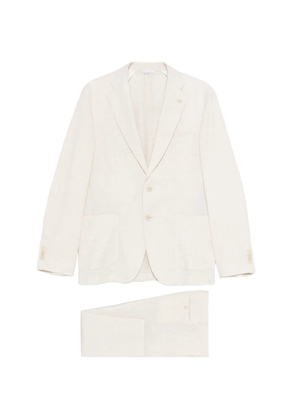 Manuel Ritz button-up single-breasted suit - Neutrals