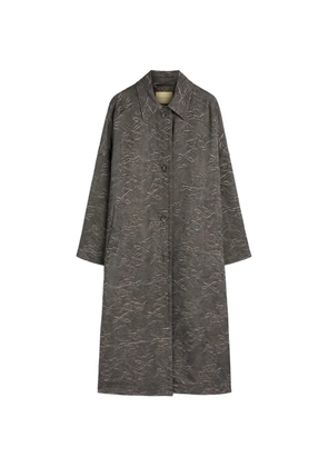 MOMONÌ jacquard coat - Grey