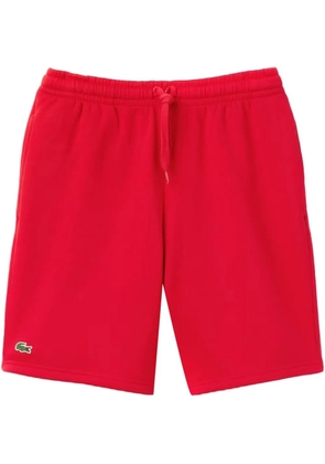 Lacoste fleece 'Red' track shorts