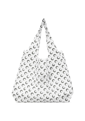 Marine Serre moon-print tote bag - White