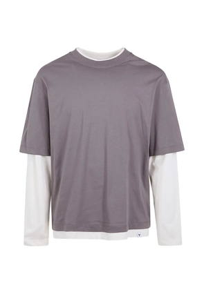 WOC layered T-shirt - Brown