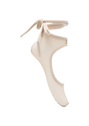 Vivetta tie-fastening socks - Neutrals