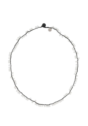 Maria Calderara beaded necklace - Black