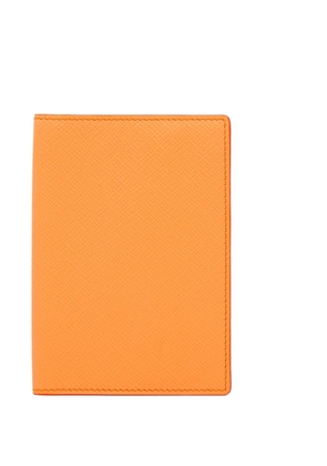 Smythson Panama passport cover - Orange