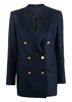 Tagliatore double-breasted tailored blazer - Blue