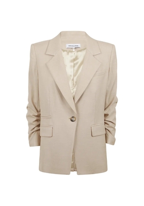 Veronica Beard Battista buttoned blazer - Neutrals