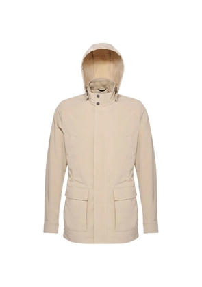 Geox hooded pocket jacket - Neutrals