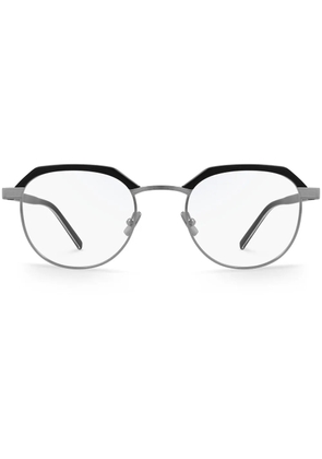 Saint Laurent Eyewear round-frame glasses - Metallic