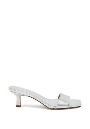 Aeyde Gilly strap sandals - Silver