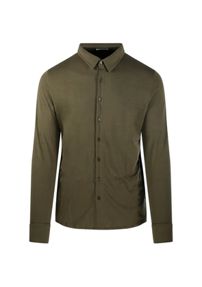ANONYM APPAREL Ayden buttoned shirt - Green
