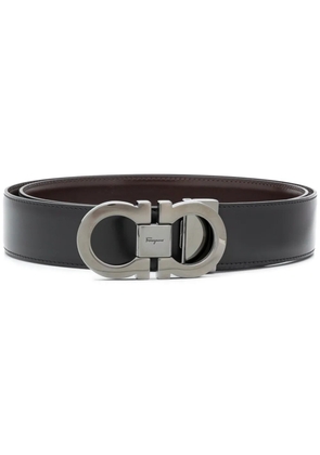 Ferragamo Gancini-buckle belt - Black