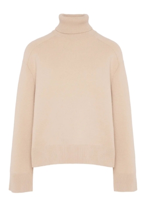 Yves Salomon roll-neck knit sweater - Neutrals