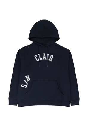 Sinclair Knockoff kangaroo-pocket hoodie - Blue