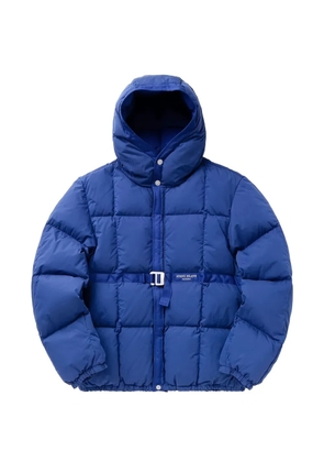 Stone Island hooded buckled jacket - Blue