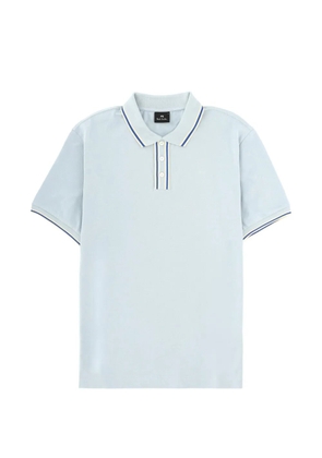 PS Paul Smith piped-trim polo shirt - Blue