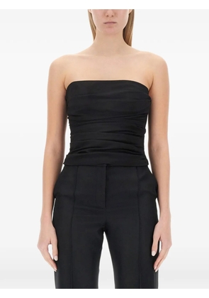 MOSCHINO JEANS draped top - Black