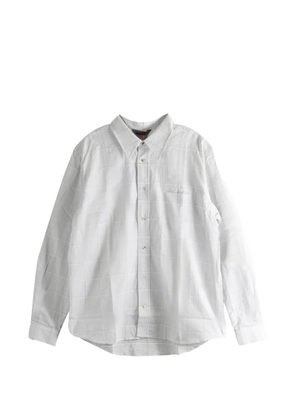 Kiko Kostadinov check shirt - White