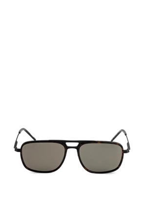 Kaleos square frame sunglasses - Brown