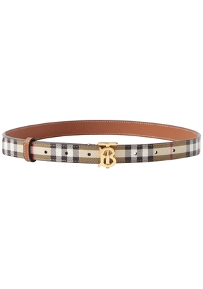 Burberry Vintage Check logo-buckle belt - Neutrals