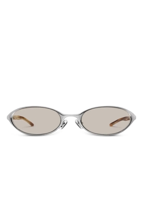 Gentle Monster Moody 02 (BR) oval-frame sunglasses - Silver