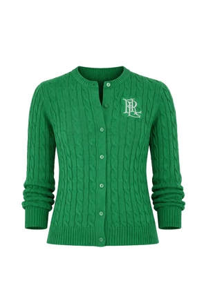 Lauren Ralph Lauren cable knit button cardigan - Green