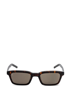 Kaleos Delgado rectangle-frame sunglasses - Brown