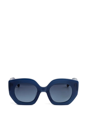 Kaleos Alexander geometric sunglasses - Blue